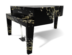 Finition Edge customisée d'un piano Bösendorfer